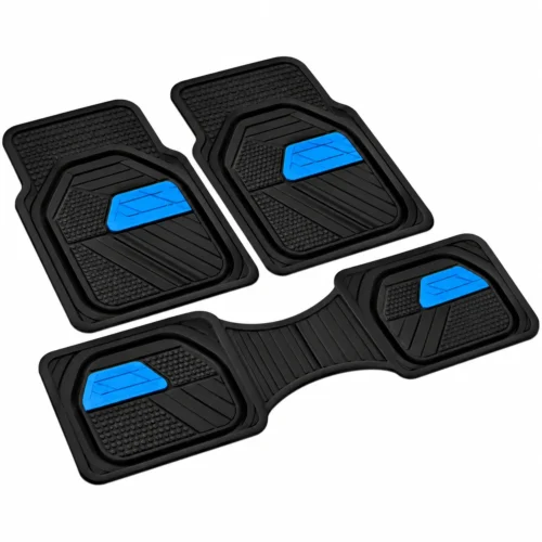 TAPETE AUTOMOTRIZ 3 PZAS AZUL