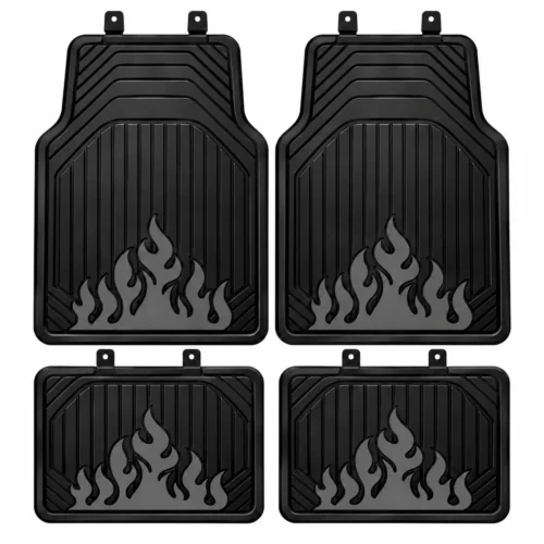 TAPETE AUTOMOTRIZ 4 PZAS GRIS
