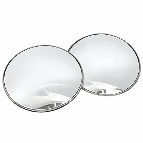 ESPEJO CONCAVO UNIVERSAL CON BASE DE ALUMINIO 7.3CM 3 PULGADAS (PAR)