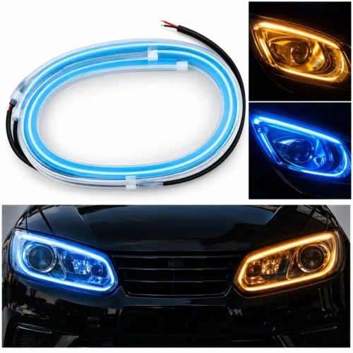 60CM:RUNNING:WH:AM LUZ DE LED PARA FARO CON FUNCION DIRECCIONAL BICOLOR BCO/AMBAR (PAR)