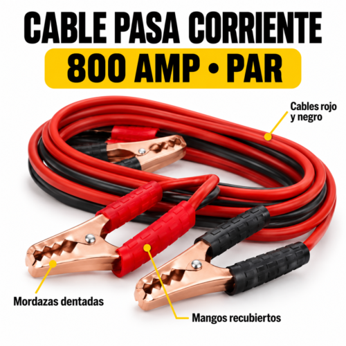 CABLE PASA CORRIENTE ELECTRICA 800 AMP (PAR)