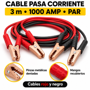 CABLE PASA CORRIENTE 3M - 1000 AMP (PAR)