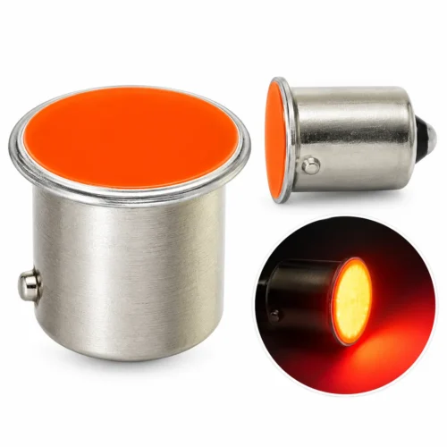 FOCO DE LED ENTRADA 1141 FIJO ROJO 12V (PAR)