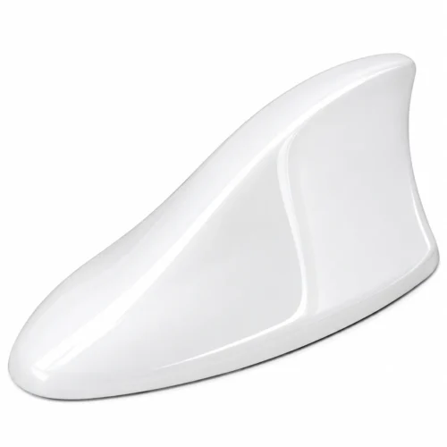 HR22015-WHITE-1 ANTENA DE ADORNO TIPO TIBURON / BLANCA (PZA)