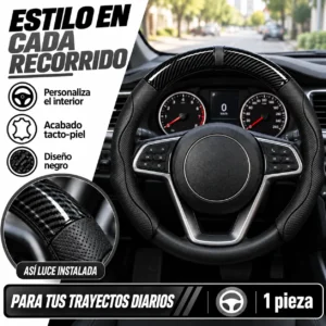 FUNDA DE VOLANTE  TACTOPIEL NEGRO
