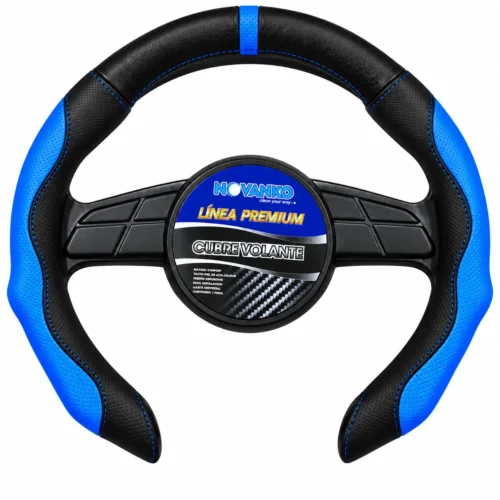 FUNDA DE VOLANTE  TACTOPIEL AZUL