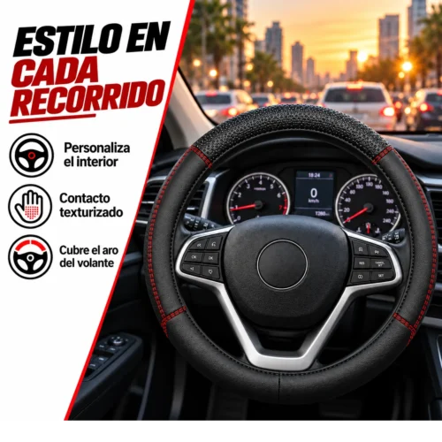 FUNDA TACTO-PIEL DE  CERO OLORES NEGRO