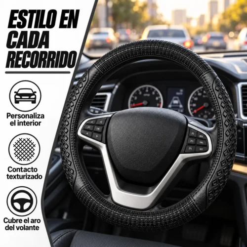 FUNDA TACTO-PIEL DE  CERO OLORES NEGRO/NEGRO