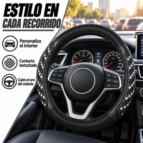 FUNDA TACTO-PIEL DE  CERO OLORES NEGRO/GRIS