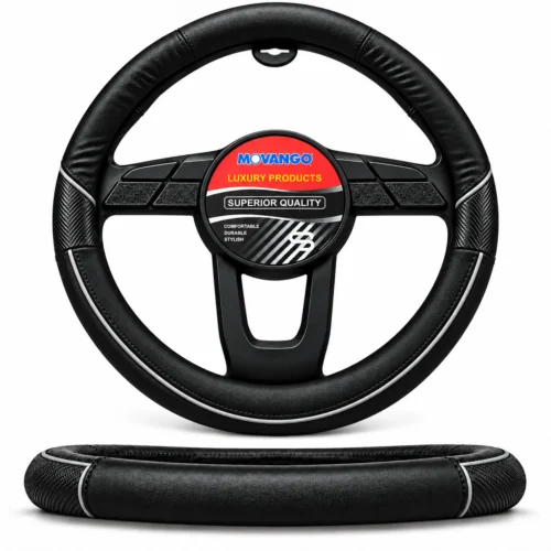 FUNDA TACTO-PIEL DE  CERO OLORES NEGRO/GRIS