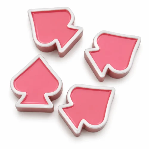 JT090:PINK TAPON DE VALVULA CORAZON ROSA (KIT)