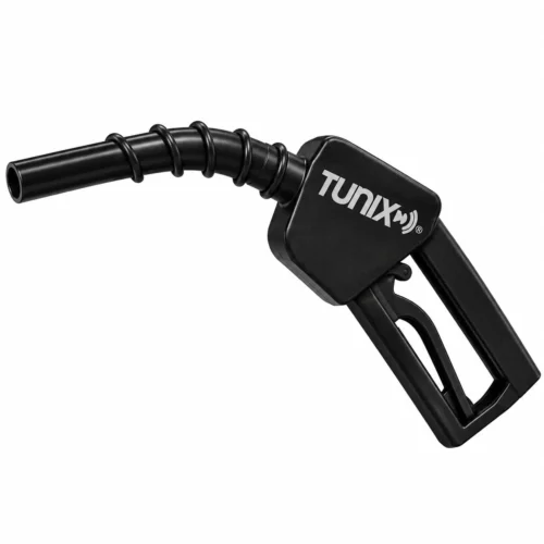 LL-MGTN LLAVERO METALICO PISTOLA DE GASOLINA CON LOGO TUNIX NEGRO (PIEZA)