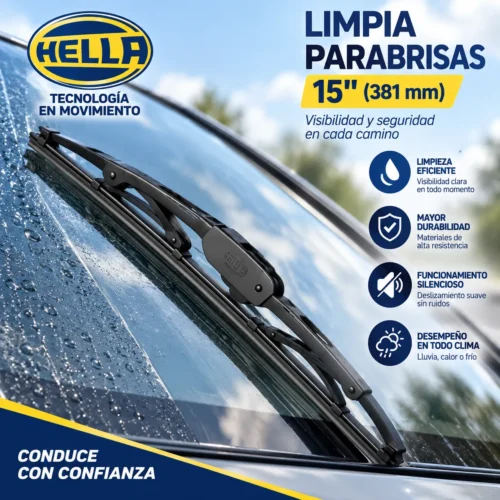 LIMPIA PARABRISAS HELLA 15IN
