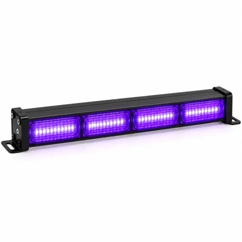 BARRA RECTA LED DE ALTA DENSIDAD / 4 MODULOS / MORADO