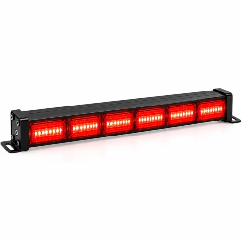 BARRA RECTA LED DE ALTA DENSIDAD / 6 MODULOS / ROJO