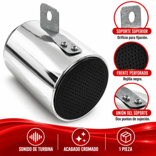 SIRENA SONIDO DE TURBINA (PIEZA)