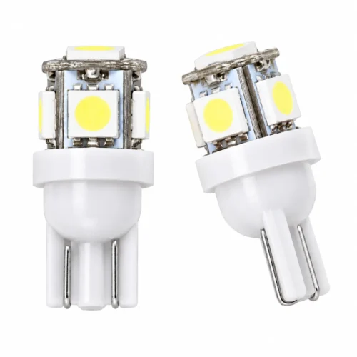 SJ09:WH FOCO 158 5 HYPERLED FIJO BLANCO 12V (PAR)