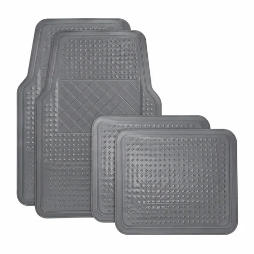 TAPETE DE VINIL 4 PIEZAS PANAL 3.1KG CLARO (JUEGO)