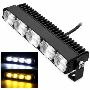 LUZ DE 5 LEDS BICOLOR 17.5X1.8X3.5CM 12/24V (PZA)