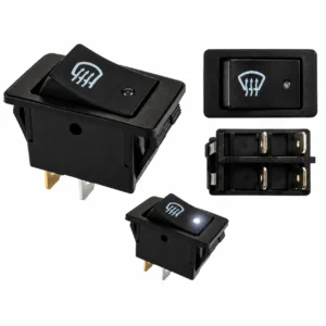 SWITCH UNIVERSAL CON LED BLANCO (PZA)