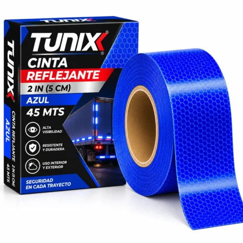 CINTA REFLEJANTE 2IN AZUL 45MTS