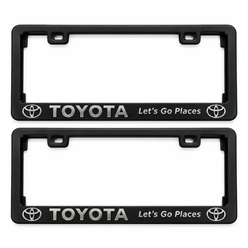 ZMA-TOY PORTAPLACA PLASTICO TOYOTA