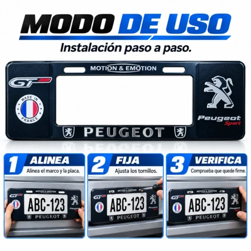 PORTA PLACA MAXI ERUPEO (PZA)