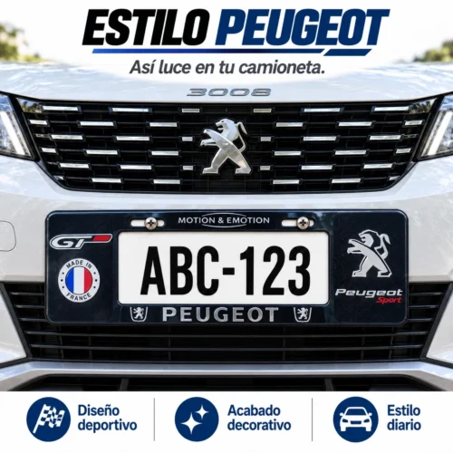 PORTA PLACA MAXI ERUPEO (PZA)