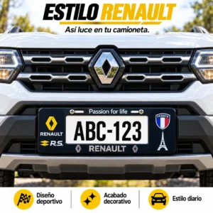 PORTA PLACA MAXI ERUPEO (PZA)