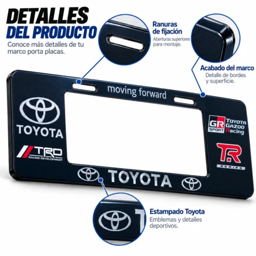 PORTA PLACA MAXI ERUPEO (PZA)