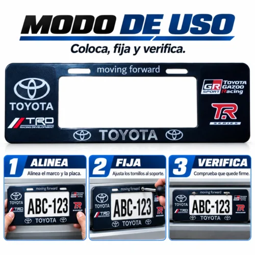 PORTA PLACA MAXI ERUPEO (PZA)