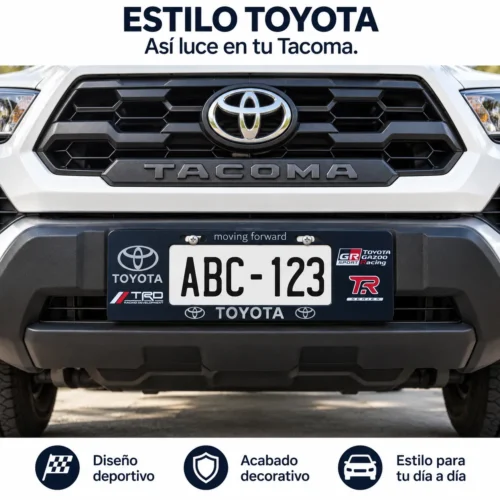 PORTA PLACA MAXI ERUPEO (PZA)