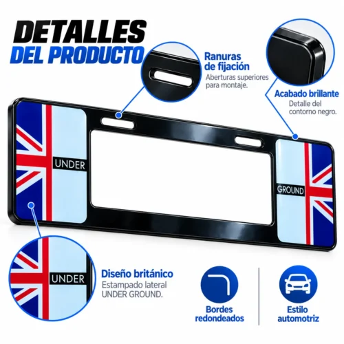 PORTA PLACA MAXI ERUPEO (PZA)
