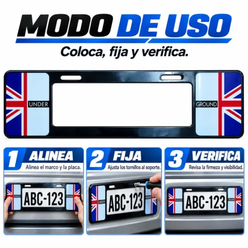 PORTA PLACA MAXI ERUPEO (PZA)